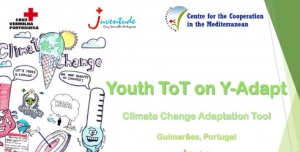 Juventude Cruz Vermelha organiza formação de formadores/as na ferramenta "Y-adapt" em parceria com o Centro para a Cooperação no Mediterrâneo